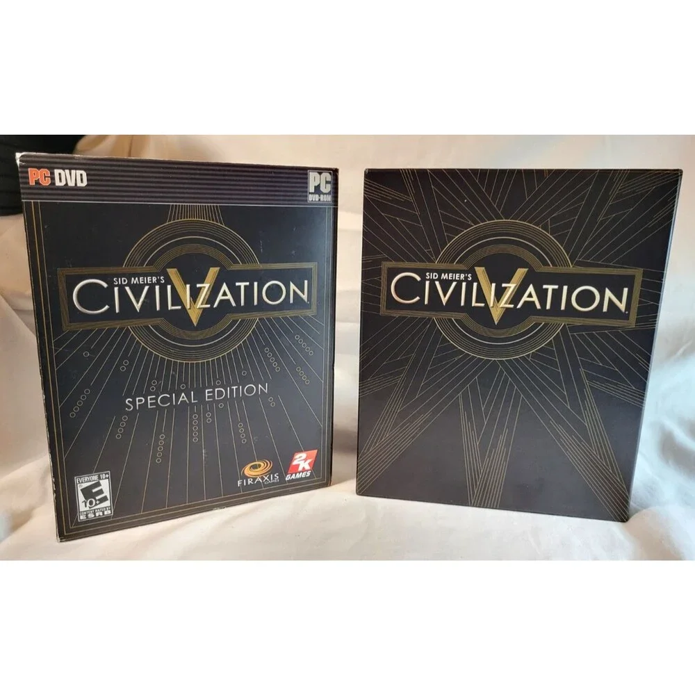 Sid Meier's Civilization V: Special Edition (PC Big Box, 2010) - Complete in Box